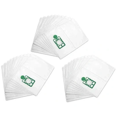 Image of FIND A SPARE Vacuum Cleaner Microfibre Poly Dust Bags for Henry Numatic Hetty Basil James (Pack of 30)