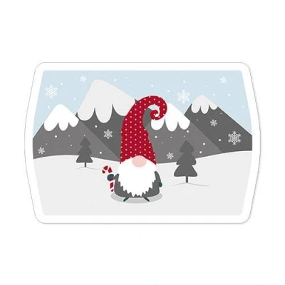 Image of Gonk Rectangular Metal Christmas Serving Tray 38cm