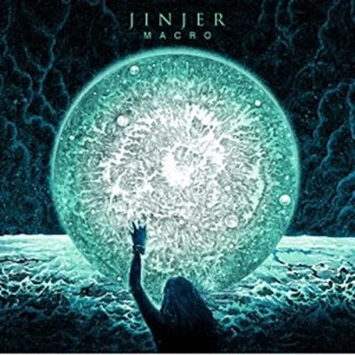 Image of Jinjer Macro Turquoise Tansparent Black/White Splatter vinyl 2019 UK LP NPR818VINYL
