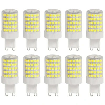 Image of Aiwerttes G9 12W LED Light Bulbs Replacement of 100W Halogen Lamp 1200 Lumen,Ceramic Base,Non Dimmable Bulb for Home Lighting,Pack 10(Cold White)