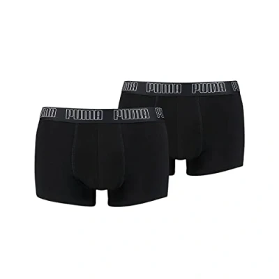 Image of PUMA Men&#039;s Trunk, Black, XL (Pack of 2)
