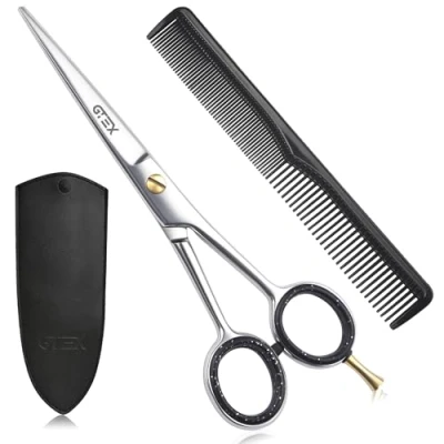 Image of Hairdressing Scissors Hair 6.5&quot; Professional Barber Set Super Sharp Dressing for Women Men Adults Kids Hairdressers Cutting Scissor