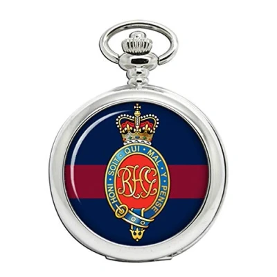 Image of Giftshop UK Royal Horse Guards, British Army Full Hunter Pocket Watch