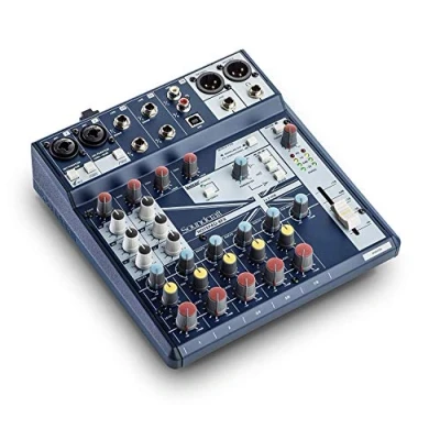 Image of Soundcraft Notepad 8FX Small Format Analog Mixing Console with Usb I/O and Lexicon Effects