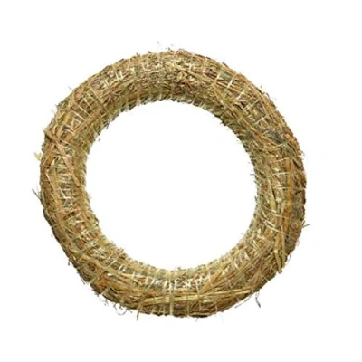 Image of Make Your OWN Floral/Christmas Wreath Blank Straw Wreath/Ring for Christmas Crafts Available Sizes 25cm / 30cm OR 50cm (50cm)