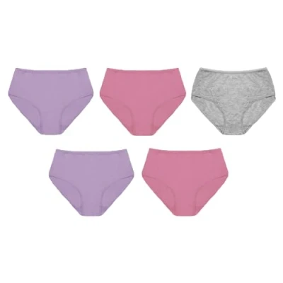 Image of Undercover Ladies 5 Pack Midi Briefs BR379 Pink Mix 14