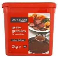 Image of Chefs Larder Gravy Granules for Meat Dishes Makes Approx 26L 2kg Tub