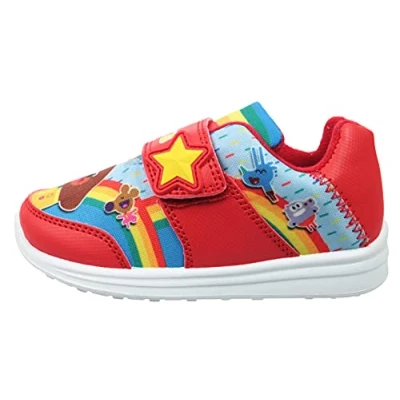 Image of WILLIAM LAMB Henders Boys Trainers Red 7 Child UK