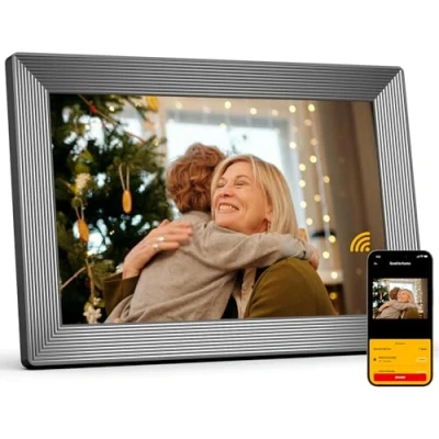Image of KODAK 10 Inch Digital Picture Frame/WIFI Enabled，Digital Photo Framewith Skylight Calendar, Touch Screen, 32GB Memory, 800x1280 Resolution, Music &amp; Video Playback