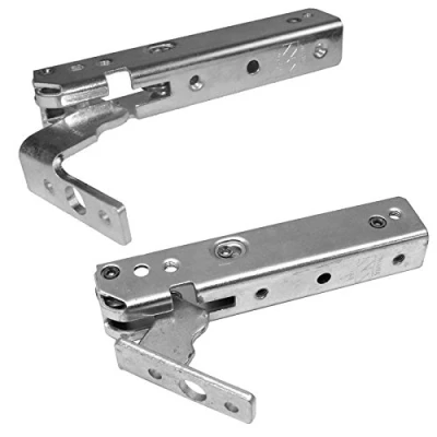 Image of New World Genuine Cooker Main Oven Door Hinge (Pair, Top &amp; Bottom)