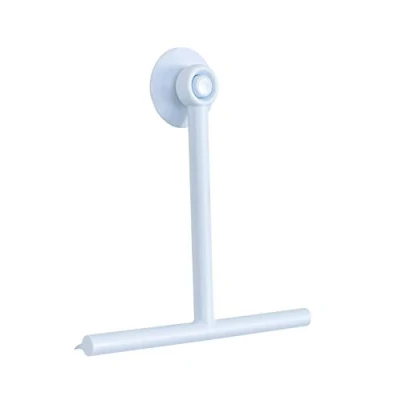 Image of Rocco Glass Window Squeegee for Cleaning Bathrooms, Showers, Screen Wiper Mirror Cars (White)