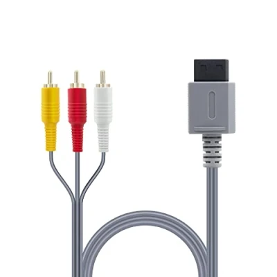 Image of Mcbazel AV Cable for Wii U, Cable,Audio Video Cord and U Console, Component 1.8M/6FT