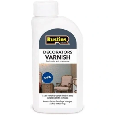 Image of Rustins Decorators Varnish Satin 500ml