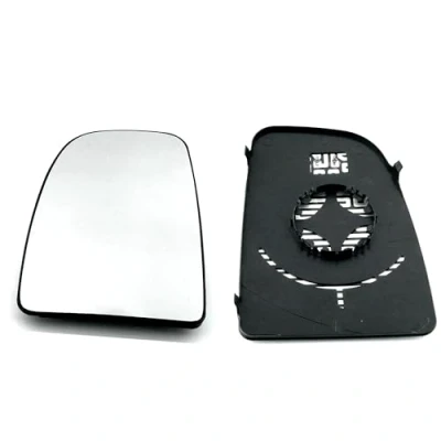 Image of Fits Peugeot Boxer, For 2006 to 2020 Convex Wing Mirror Glass LEFT HAND (UK Passenger Side)
