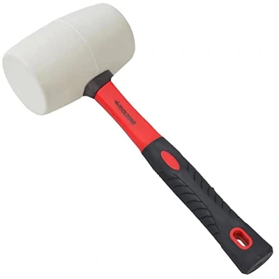 Image of Toolzone 32Oz White Rubber Mallet