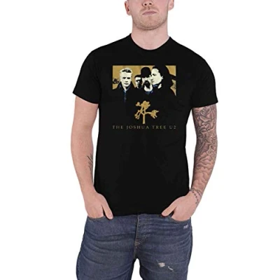 Image of U2 Unisex T Shirt. Joshua Tree (Medium) Black