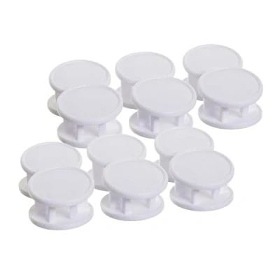 Image of Dreambaby Home Baby Safety Socket Plug Covers Electrical Outlet Protector Guard 24 Pack White