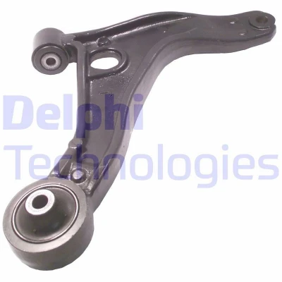 Image of 8200688875 Suspension Arm DELPHI TC2472 without ball joint Right, Lower Trailing Cast Steel RENAULT: MASTER 3 Kasten, VAUXHALL: Movano Mk2