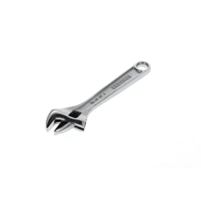Image of GEDORE Single open ended adjustable spanner, AF 25 mm (1&quot;), Scale, Swedish pattern, Chrome plated, 60 CP 8