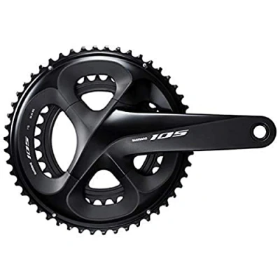 Image of SHIMANO FC R7000 105 2x11S Crankset 50/34 Teeth x 170mm, Black
