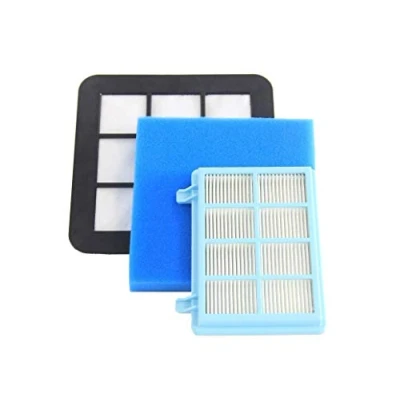Image of WuYan Washable Motor Foam Filter kit For Philips Power Pro Compact FC9331/09 FC9332/09 FC8010/01 Vacuum Cleaner Parts FC8010