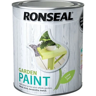 Image of Ronseal General Purpose Garden Paint Lime Zest 250ml
