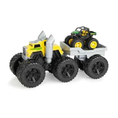 Image of John Deere Kids 47640 JD MT Roaring REV UP Hauler, Multi