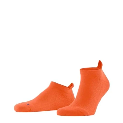 Image of FALKE Unisex Cool Kick Sneaker U SN Soft Breathable Quick Drying Low Cut Plain 1 Pair Trainer Socks, Orange (Orange Ray 8061) new eco friendly, 4 5