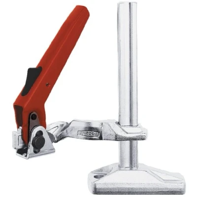 Image of Bessey BS2N Hold Down Table Clamps, Grey/Red, 200/100 mm