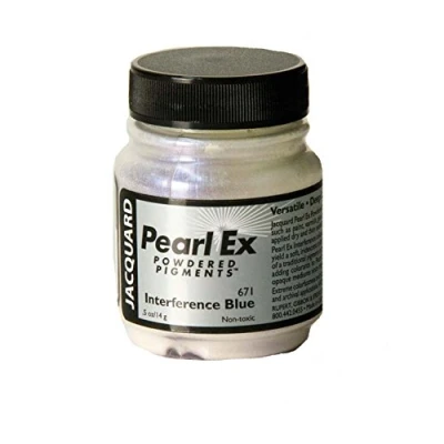 Image of Jacquard Pearl Ex Pigment .50 Oz Interference Blue
