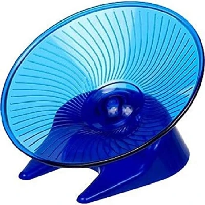 Image of Sharples Flying Saucer Exercise Wheel, 30.4cm Purple/Blue or Green (Assorted Colours)