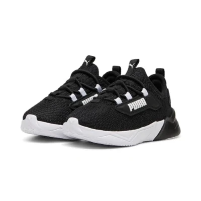 Image of Puma Baby Unisex Infant Retaliate 3 Running Shoes Toddler Black Size UK 6