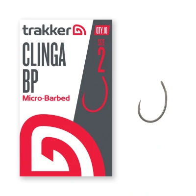 Image of Trakker Clinga BP hooks Micro Barbed Size 4 (10 pieces) Carp