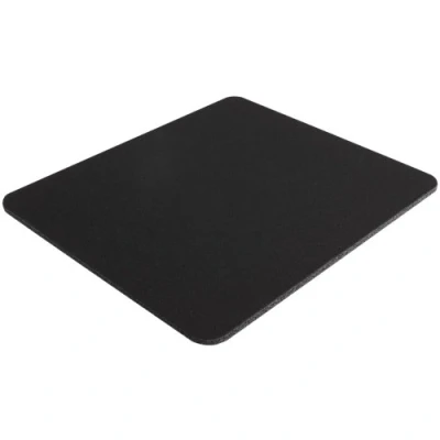 Image of Belkin Large Mouse Pad, 8 Inch by 9 Inch, for Computer or Gaming Non slip Base, Neoprene Backing and Jersey Surface Smooth Control Pinpoint Accuracy (Black)