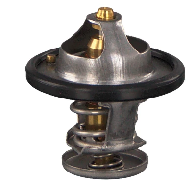 Image of 2550002500, 2561202501 Engine thermostat FEBI BILSTEIN 26020 82C with gaskets/seals HYUNDAI: Getz, Amica / Atoz, i10 I, KIA: Picanto I