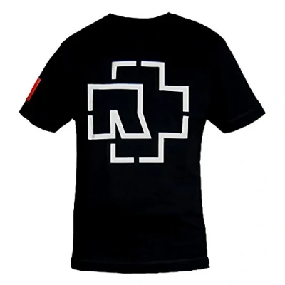 Image of Rammstein Men&#039;s T Shirt &quot;LOGO&quot; Medium