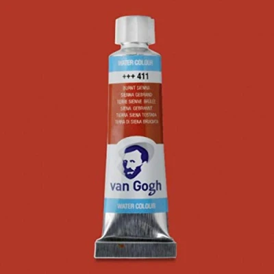 Image of Van Gogh 10ml Watercolour Paint Burnt sienna