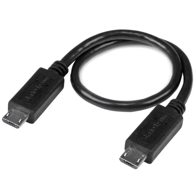 Image of StarTech.com 8in Micro USB to Cable Male OTG for Your Mobile Device (UUUSBOTG8IN)