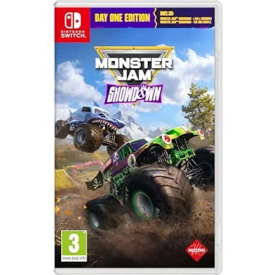 Image of Monster Jam Showdown Nintendo Switch Game Edition of the first d a