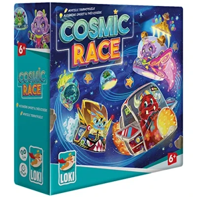 Image of Iello Loki Cosmic Race Family Board Game Ages 6+ 1 4 Players 20 Minutes Playing Time