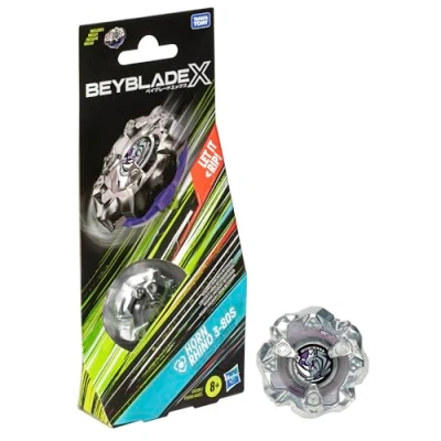 Image of Beyblade X Horn Rhino 3 80S Top Booster Pack Set