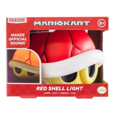 Image of Paladone Super Mario Red Shell Light with Sound Gaming Home Décor Officially Licensed Nintendo Merchandise