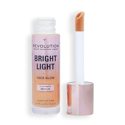 Image of Makeup Revolution Bright Light Face Glow, Brightening Skin Tint, Radiant Finish, Illuminate Medium