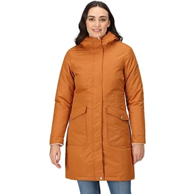 Image of Regatta Women&#039;s Romine Jackets Waterproof Insulated, CopperAlmond, 10 UK
