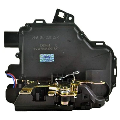Image of D2P Rear Left Door Lock Actuator Replacement Compatible with 97 06 Vw Golf Mk4, 98 05 Bora, 96 00 Passat 3B2, 3B5, 3B3, 3B6 3B4839015A