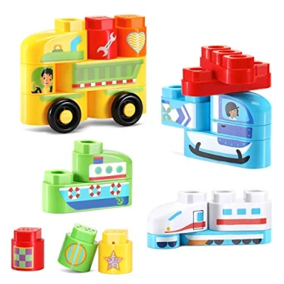 Image of LeapFrog LeapBuilders Soar and Zoom Vehicles