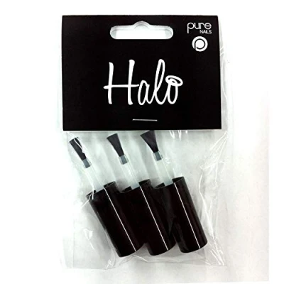 Image of Pure Nails Halo Bottle Spare Brushes (Pack of 3)