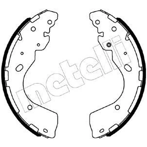 Image of metelligroup 53 0508 Brake Shoes Made in Italy, Car Spare Part, Kit Composed of 4 Pieces, Certificate ECE R90