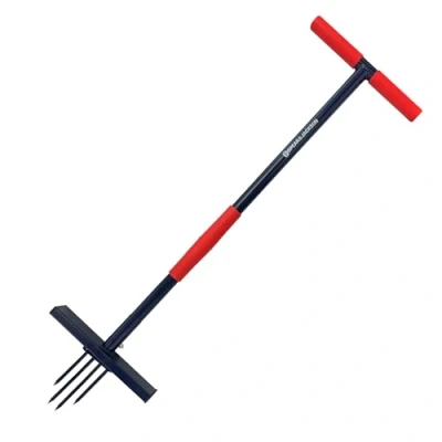 Image of Spear &amp; Jackson 4853UW Ragwort Ultra Weeder Durable All Metal Design, Pump Action Mechanism, Non Slip Grip, Ideal for Removing Invasive Weeds from Pastures Fields