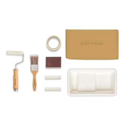Image of Rust Oleum Ready to Roll Eco Paint Kit (Small) Gloss Furniture Warming Yellows
